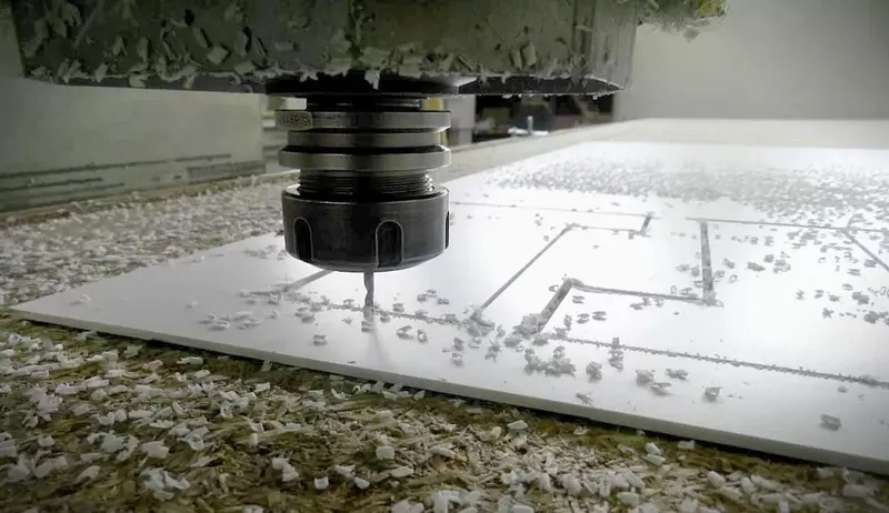 Фрезеровка ПВХ и оргстекла